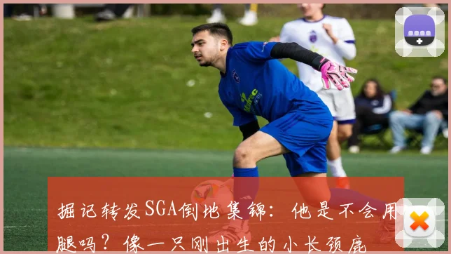 掘记转发SGA倒地集锦：他是不会用腿吗？像一只刚出生的小长颈鹿